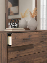 Fortlorn King Panel Bed, Dresser and Nightstand - PCB386B8