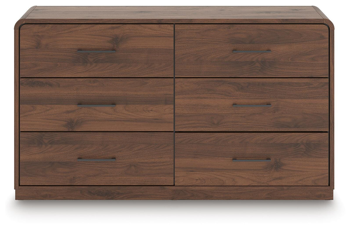 Fortlorn King Panel Bed, Dresser and Nightstand - PCB386B8