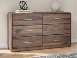 Fortlorn Queen Panel Bed and Dresser - PCB386B11