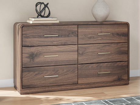 Fortlorn Queen Panel Bed, Dresser, Chest and 2 Nightstands - PCB386B10