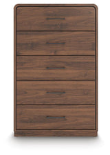 Fortlorn King Panel Bed, Dresser, Mirror and Chest - B386B15