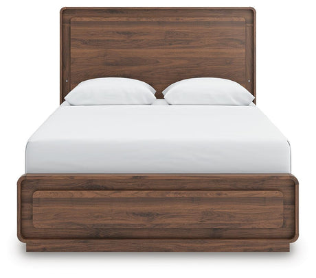 Fortlorn Queen Panel Bed, Dresser, Chest and 2 Nightstands - PCB386B10
