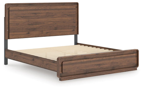Fortlorn King Panel Bed, Dresser, Mirror and Nightstand - PCB386B14