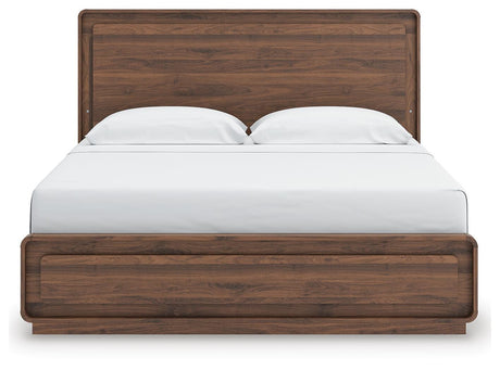 Fortlorn King Panel Bed, Dresser, Mirror and Nightstand - PCB386B14