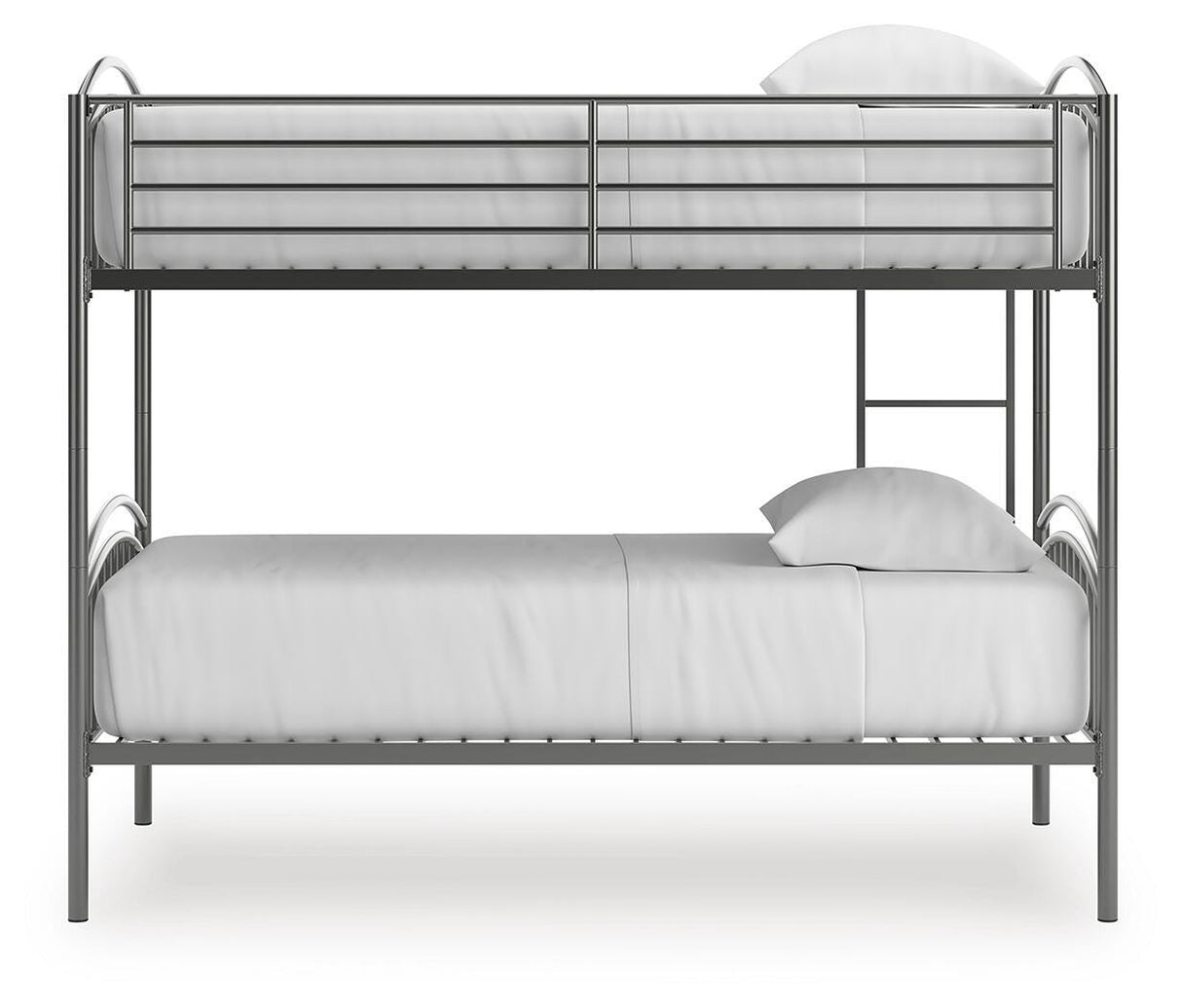 Lanceburg Twin over Twin Bunk Bed and 2 Mattresses - PCB400B1