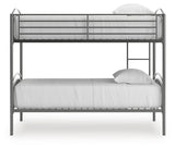 Lanceburg Twin over Twin Bunk Bed and 2 Mattresses - PCB400B1