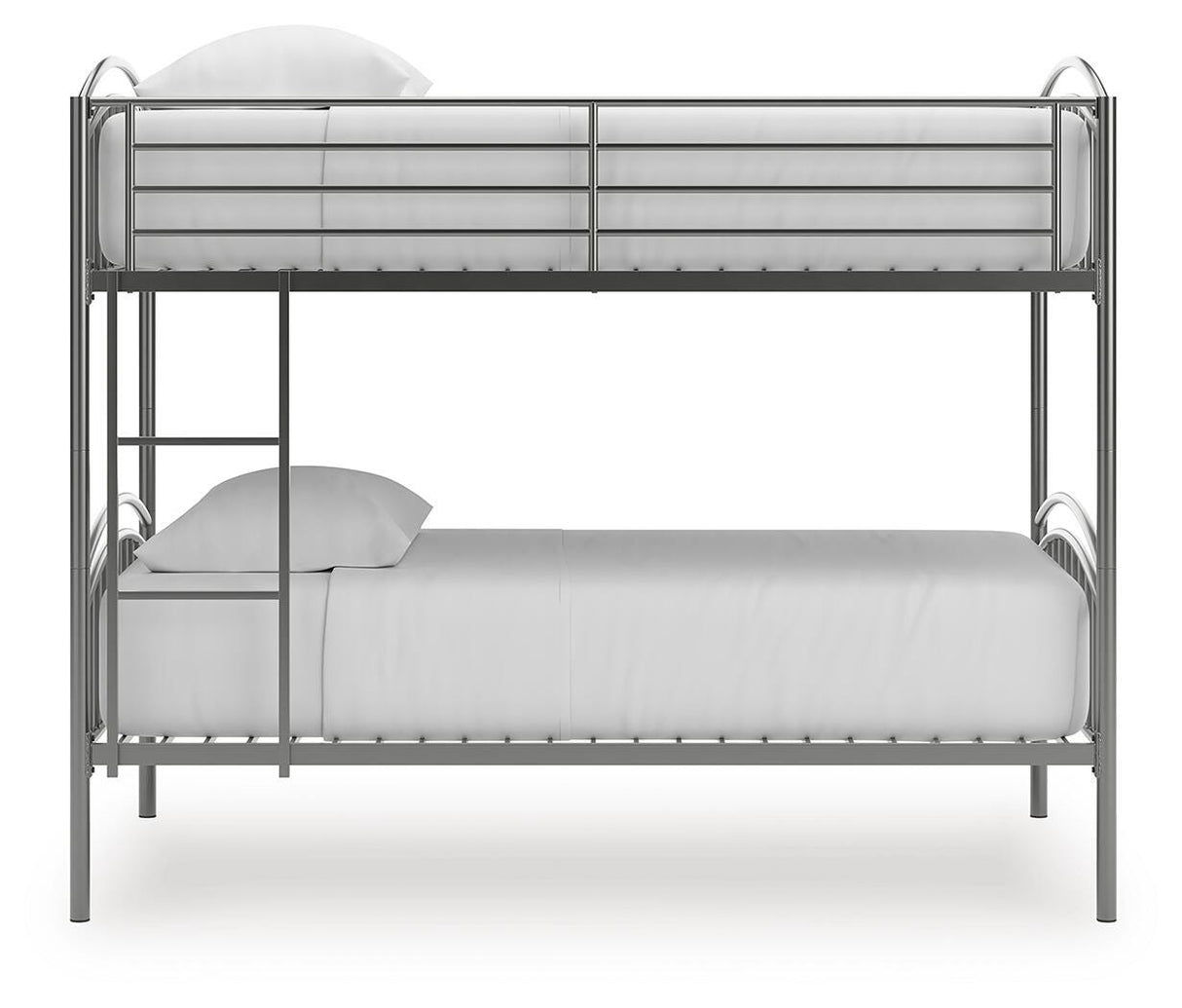 Lanceburg Twin over Twin Bunk Bed and 2 Mattresses - PCB400B1