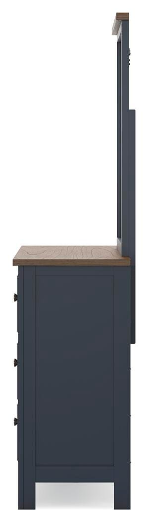 Landocken Dresser and Mirror - B414B1
