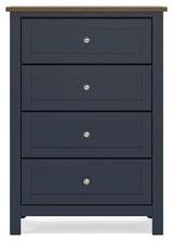 Landocken Twin Panel Bed, Chest and Nightstand - B414B19