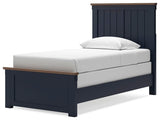 Landocken Twin Panel Bed, Chest and Nightstand - B414B19