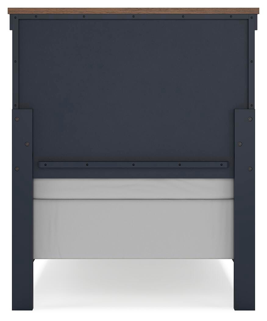 Landocken Twin Panel Headboard, Dresser and Mirror - B414B13