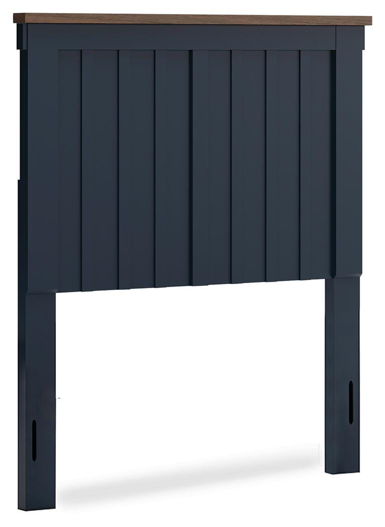 Landocken Twin Panel Headboard, Dresser and Mirror - B414B13