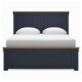 Landocken Queen Panel Bed, Dresser and Mirror - B414B11