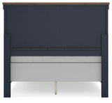 Landocken Full Panel Bed, Dresser and Mirror - B414B7