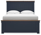 Landocken Full Panel Bed, Dresser and Mirror - B414B7