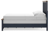 Landocken Full Panel Bed, Dresser and Mirror - B414B7
