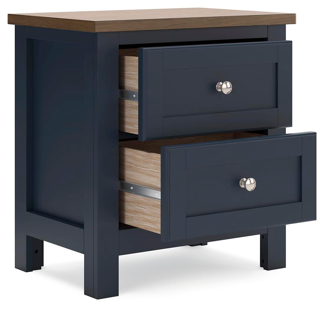 Landocken Twin Panel Bed, Chest and Nightstand - B414B19