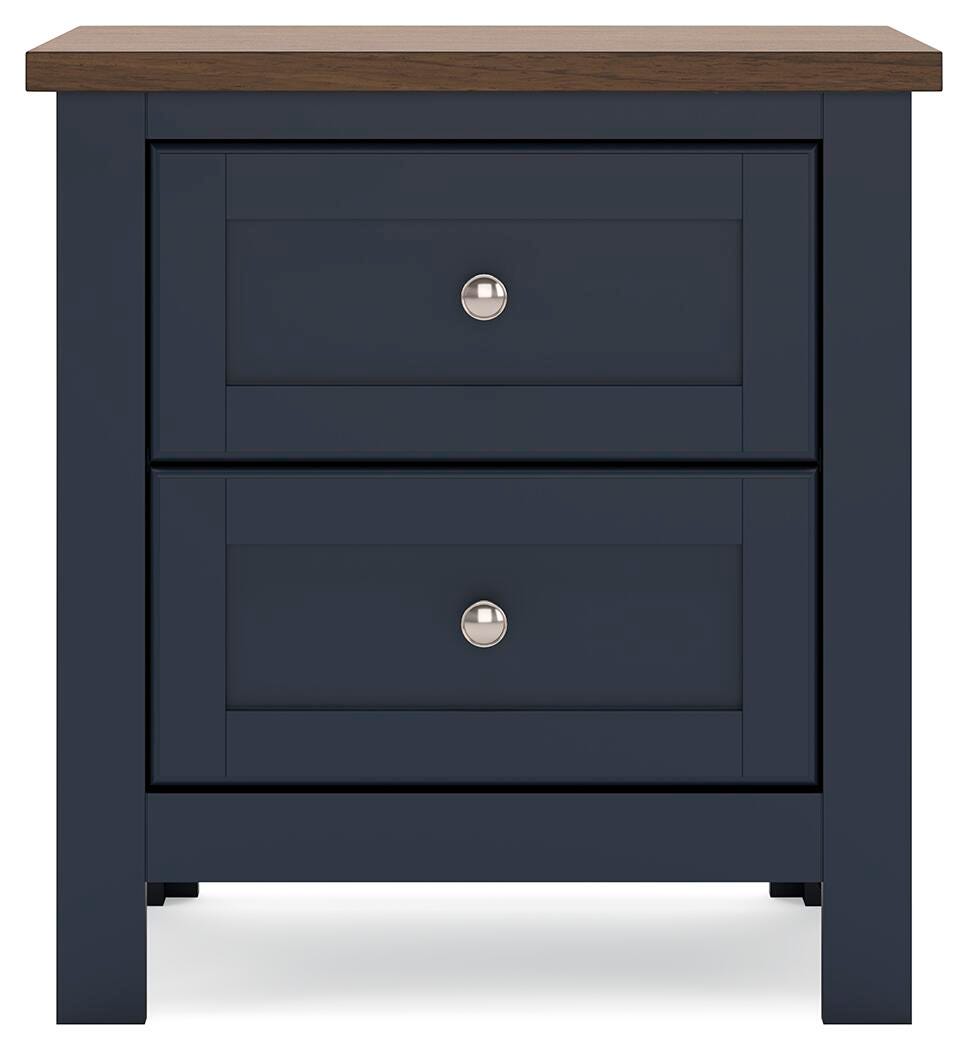 Landocken Twin Panel Bed, Chest and Nightstand - B414B19