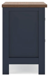 Landocken Twin Panel Bed, Chest and Nightstand - B414B19
