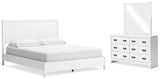 Binterglen California King Panel Bed, Dresser and Mirror - B427B13
