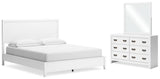 Binterglen California King Panel Bed, Dresser and Mirror - B427B13