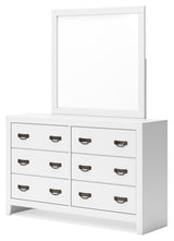 Binterglen Twin Panel Bed, Dresser, Mirror, Chest and 2 Nightstands - B427B19