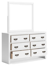 Binterglen California King Panel Bed, Dresser and Mirror - B427B13