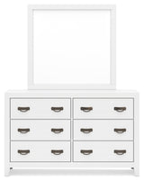 Binterglen Queen Panel Bed, Dresser and Mirror - B427B7
