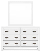 Binterglen Twin Panel Bed, Dresser, Mirror, Chest and 2 Nightstands - B427B19