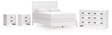 Binterglen Queen Panel Bed, Dresser and 2 Nightstands - B427B15