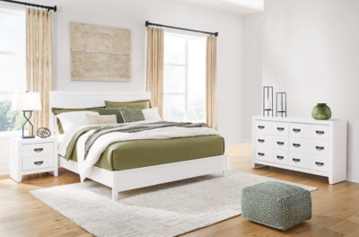 Binterglen King Panel Bed, Dresser and Nightstand - B427B11