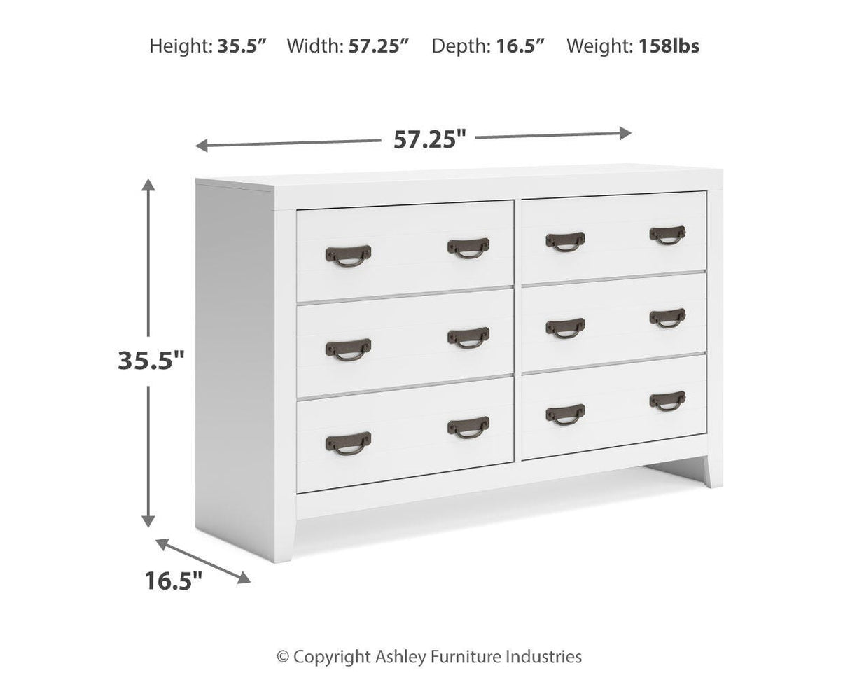 Binterglen King Panel Bed, Dresser and Nightstand - B427B11