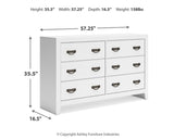 Binterglen Queen Panel Bed, Dresser and Nightstand - B427B10