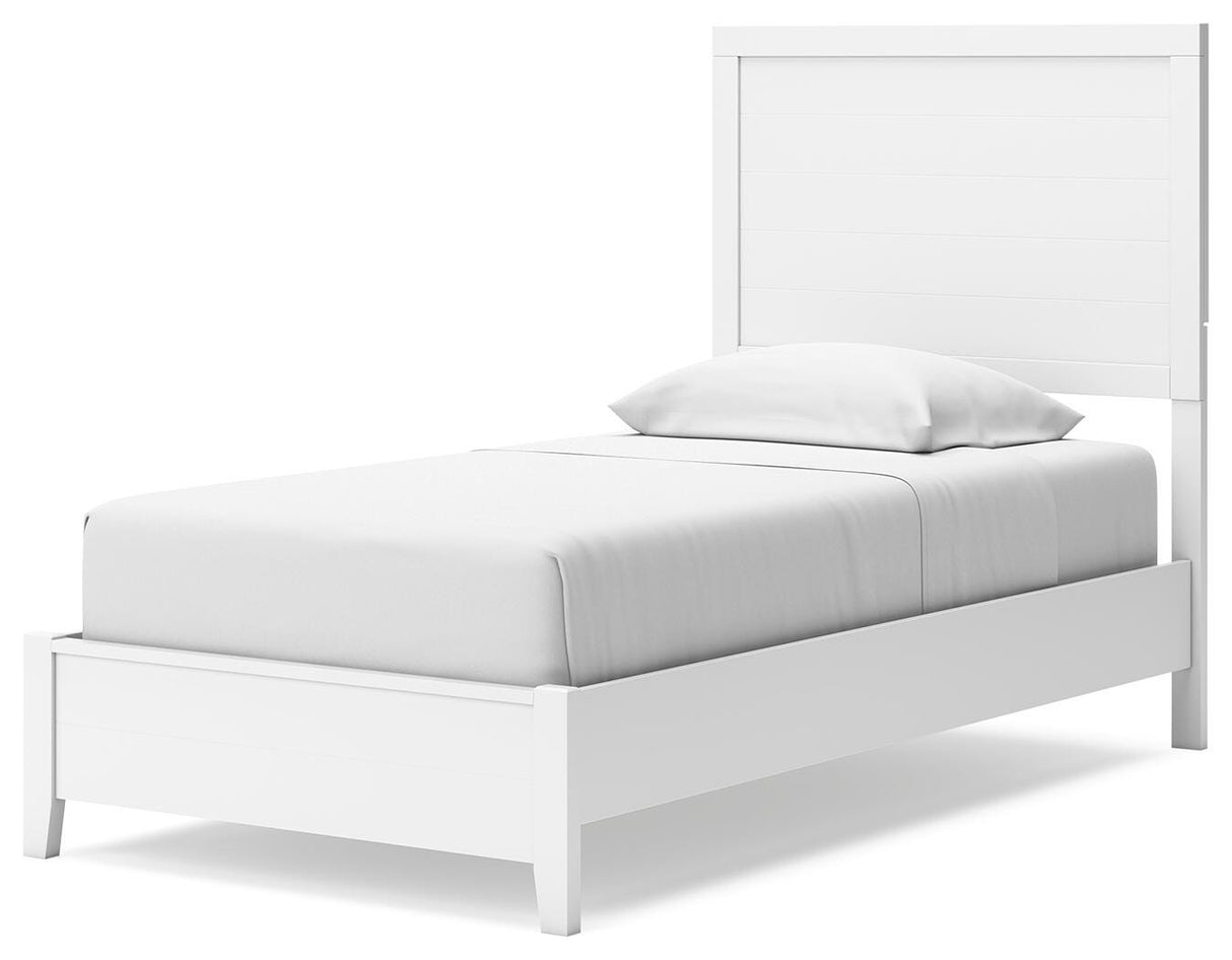 Binterglen Twin Panel Bed, Dresser, Mirror, Chest and 2 Nightstands - B427B19