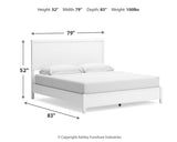 Binterglen King Panel Bed, Dresser and Nightstand - B427B11