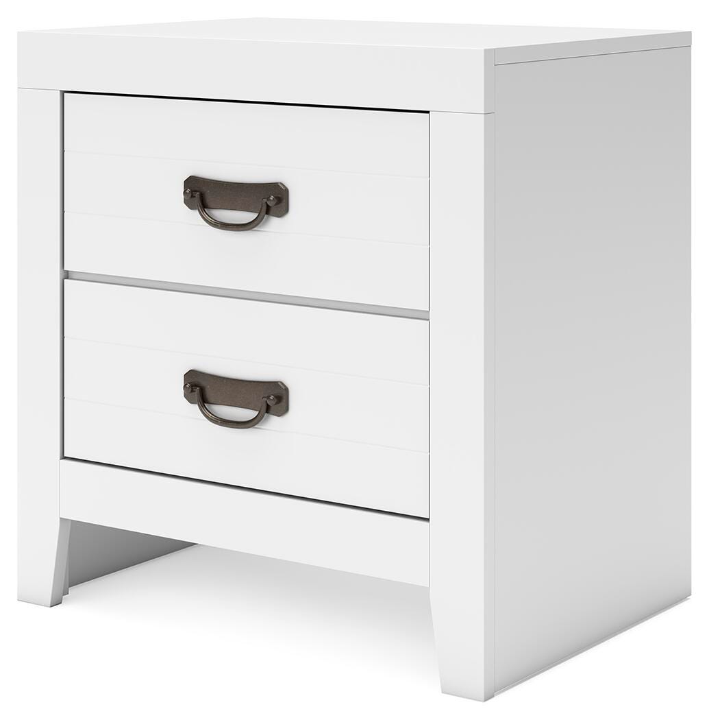 Binterglen Twin Panel Bed, Dresser, Mirror, Chest and 2 Nightstands - B427B19