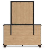 Covetown Twin Panel Bed, Dresser and Mirror - B441B3