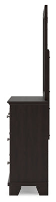 Covetown Twin Panel Bed, Dresser and Mirror - B441B3