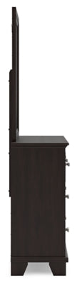 Covetown Twin Panel Bed, Dresser and Mirror - B441B3