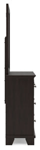 Covetown Twin Panel Bed, Dresser and Mirror - B441B3