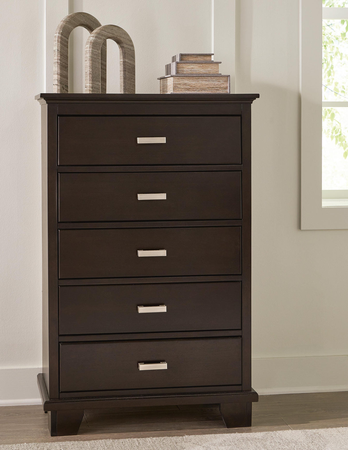 Covetown Full Panel Bed, Dresser, Mirror, Chest and Nightstand - B441B13