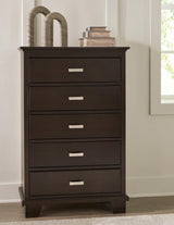 Covetown Full Panel Bed, Dresser, Mirror, Chest and Nightstand - B441B13
