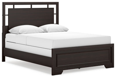Covetown Queen Panel Bed, Dresser and Mirror - B441B7