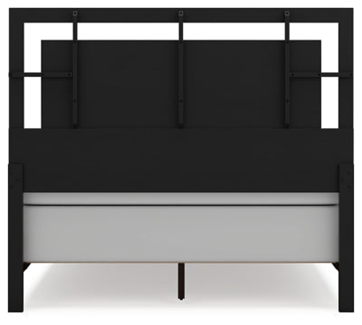 Covetown Queen Panel Bed, Dresser and Mirror - B441B7