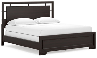Covetown California King Panel Bed, Dresser and Mirror - B441B11