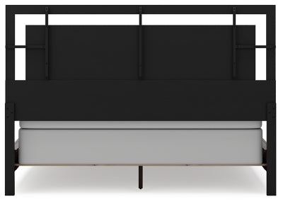 Covetown California King Panel Bed, Dresser and Mirror - B441B11