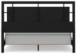 Covetown California King Panel Bed, Dresser and Mirror - B441B11