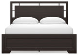 Covetown California King Panel Bed, Dresser and Mirror - B441B11