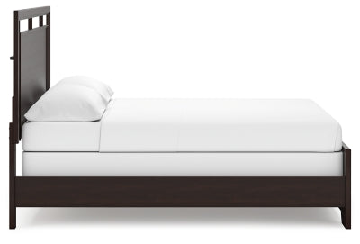 Covetown California King Panel Bed, Dresser and Mirror - B441B11