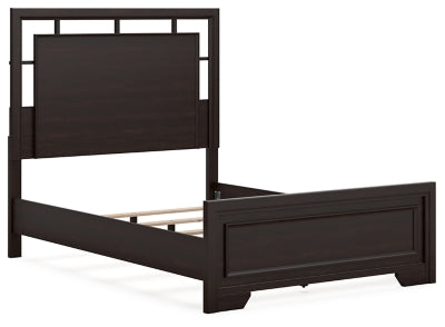 Covetown Full Panel Bed, Dresser and Mirror - B441B5
